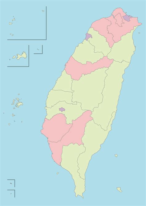 List of administrative divisions of Taiwan .